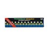 Ticonderoga Erasable Colored Pencils, 2.6 mm, 2B (#1), Blue Lead/Barrel, PK12 14209